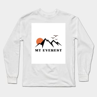 Mount Everest Annapurna Katmandu Shop - Nepal Katmandu Travel Long Sleeve T-Shirt